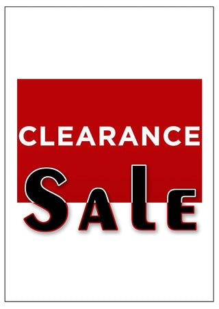 Clearance Sale