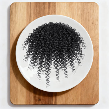 Curly Hair Clip-in Bun