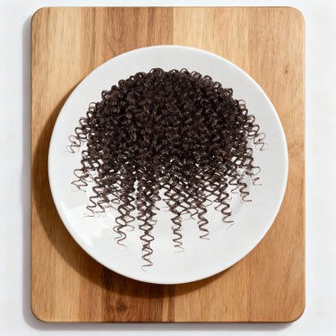 Curly Hair Clip-in Bun