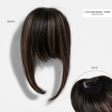 1 Clip Bangs