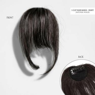 1 Clip Bangs