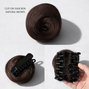 Clip-on Hair Bun