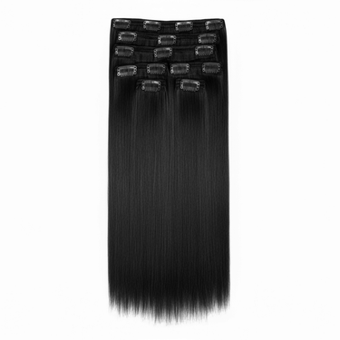 7 Set | Volumizers & Clip-in Hair Extensions | Voluminous & Long hair